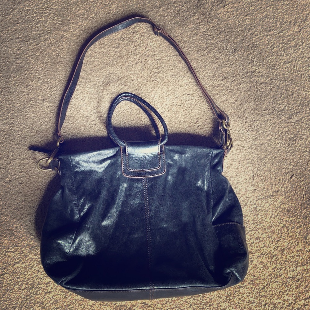 HOBO The Original Sheila Brown Leather Tote Purse